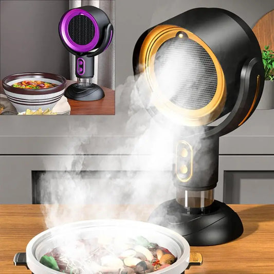 Powerful Fume and Odor Extractor. And for cooking too.